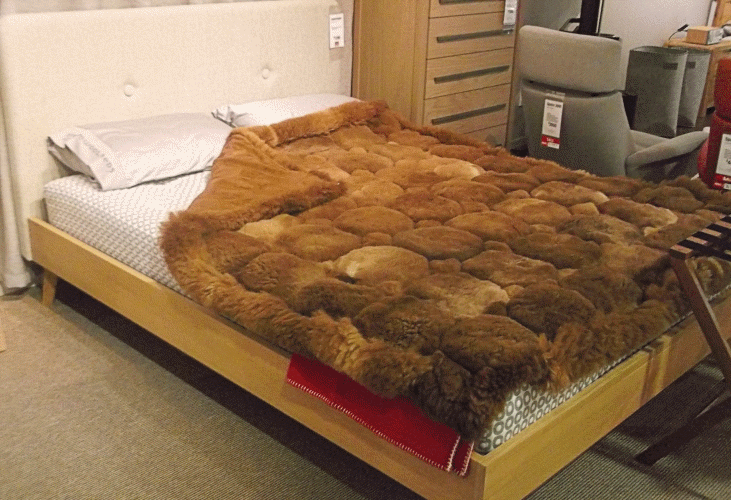 Brown Alpaca Rug